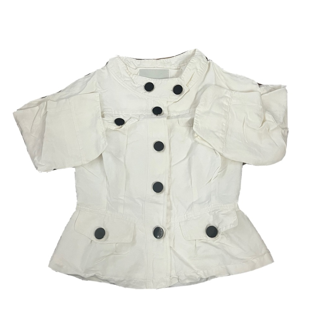 Women’s Zara White Jacket Size Medium.
